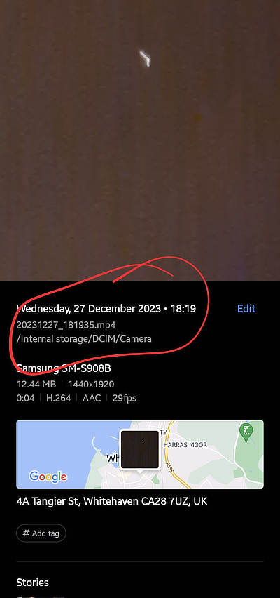 object in the sky